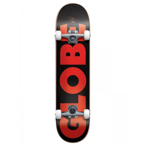 Globe G0 Fubar 7,75" black red Skateboard completo