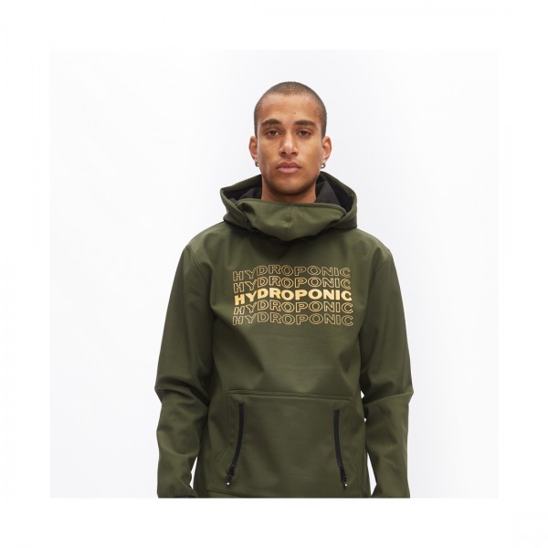 Hydroponic Dh Bark army green sudadera softshell
