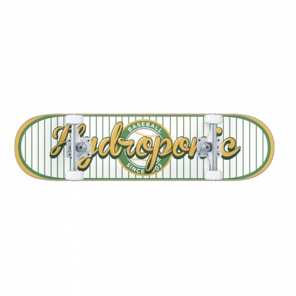 Hydroponic Baseball yellow 8.125" skateboard completo