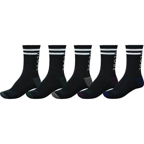 Globe Carter crew 5 pack calcetines