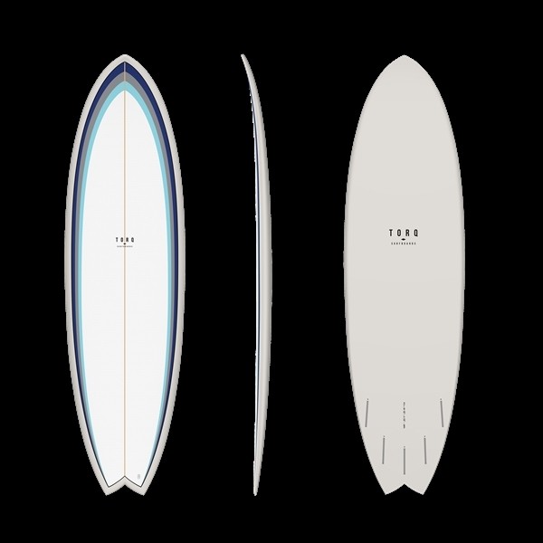 Torq Classic Design fish nose arrow 6.3" Tabla de surf