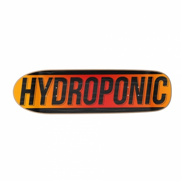 Hydroponic Degraded orange red Pool Shape 8.75" tabla skateboard