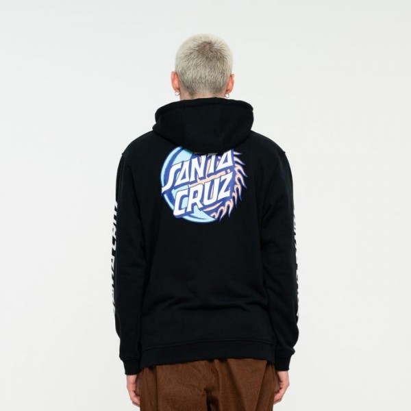 Santa Cruz Eclipse Dot black 2023 sudadera