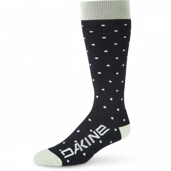 Dakine Summit black greenlily calcetines de snowboard de mujer