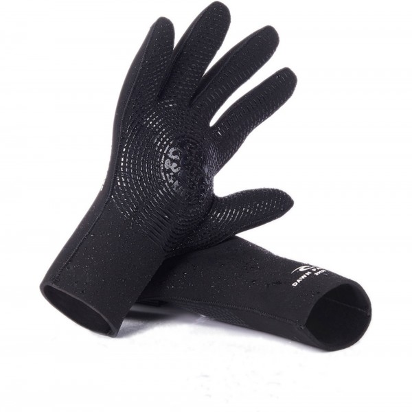 Rip Curl Dawn Patrol 3mm black 2023 Guantes de surf