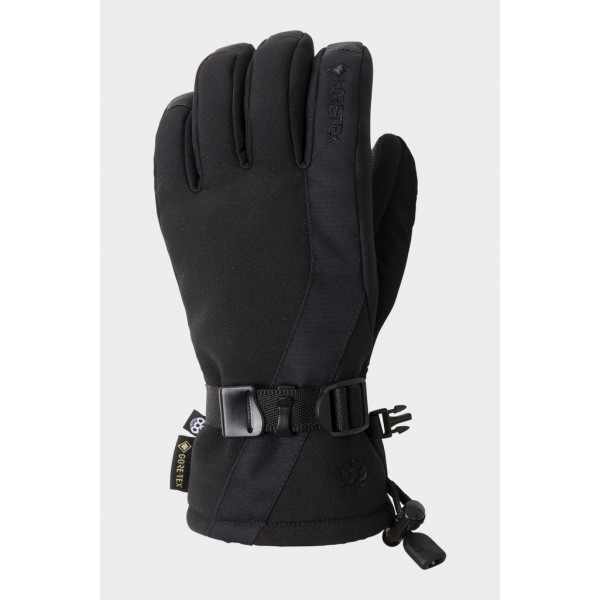 686 Gore Tex Linear black 2023 guantes de snowboard de mujer