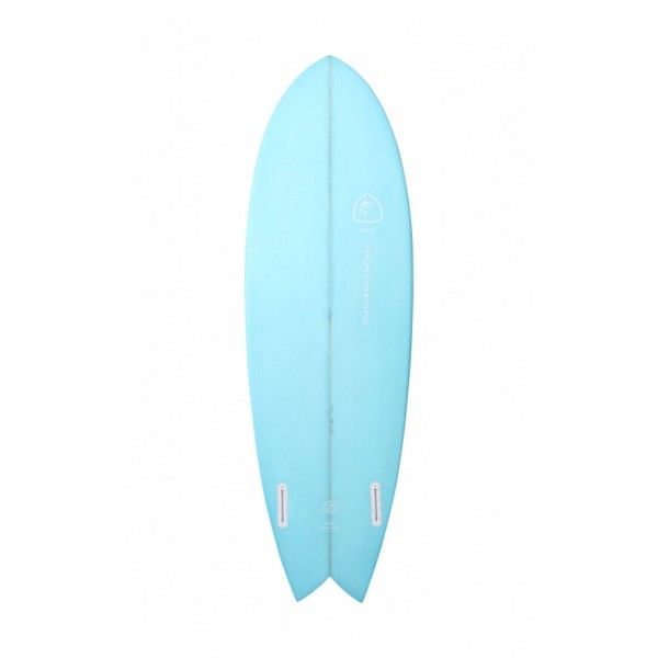 Venon Marlin 5.11" white deck blue tabla de surf