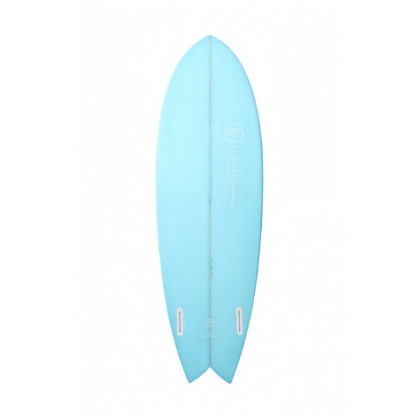 Venon Marlin 5.11" white deck blue tabla de surf