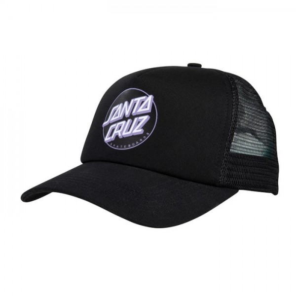 Santa Cruz Other dot meshback black gorra
