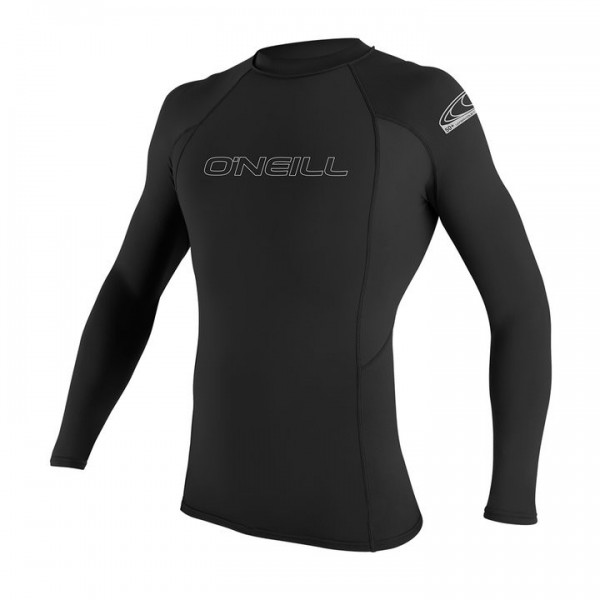 O´neill Basic skins rash guard pblack licra manga larga