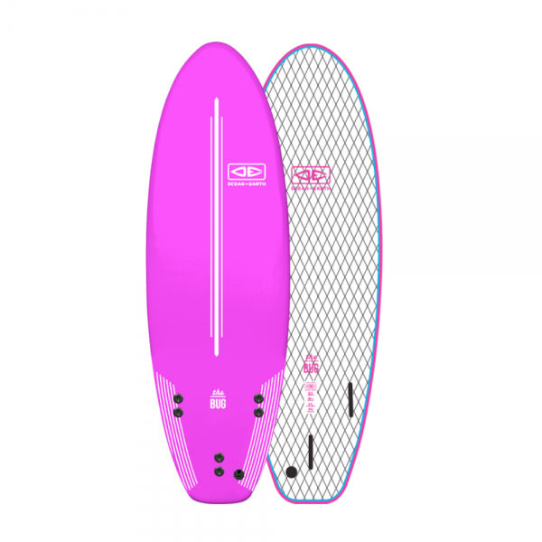Ocean and Earth The Bug pink 6.0" Tabla de surf