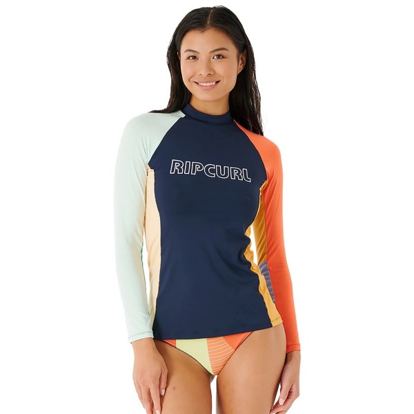 Rip Curl Day Break UPF 50+ ls navy licra de mujer