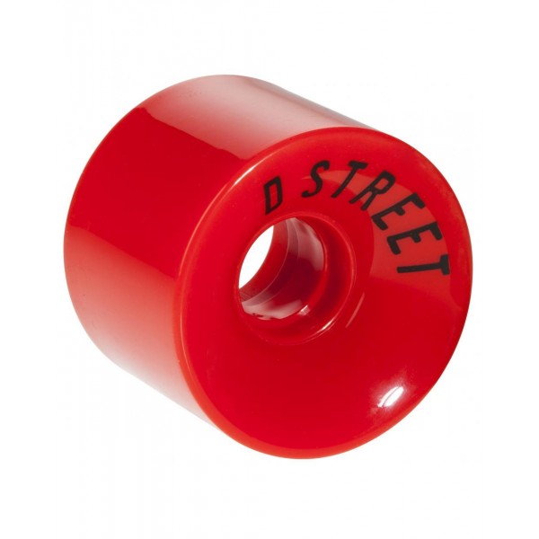 D-Street 59 Cent 59mm 78a red ruedas longboard