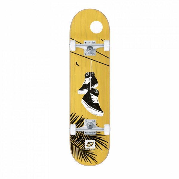 Hydroponic Sport yellow 8" skateboard completo