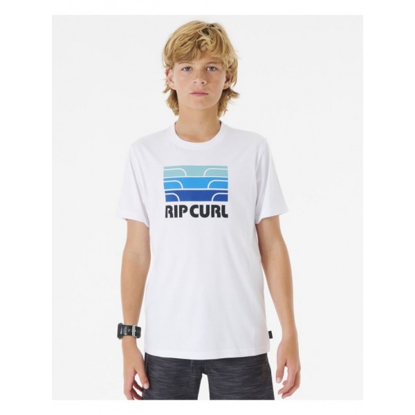 Rip Curl Surf Revival Waving white 2023 camiseta de niño