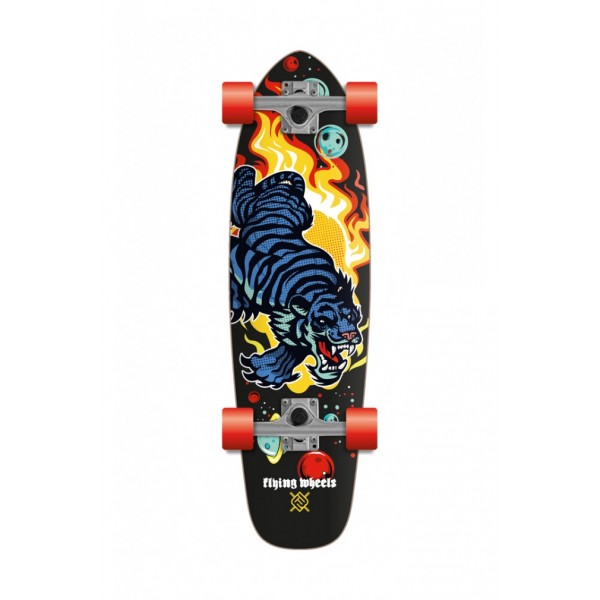Flying Wheels Tiger Space 29.25" Surfskate completo