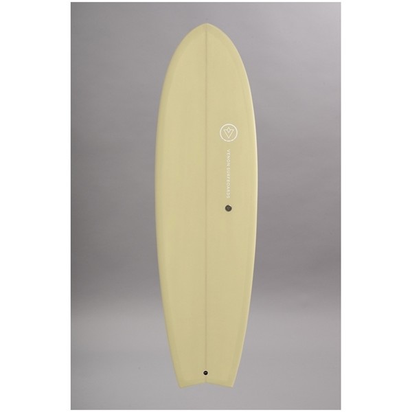 Venon Spectre Fish Pu 6.3" pastel cream tabla de surf
