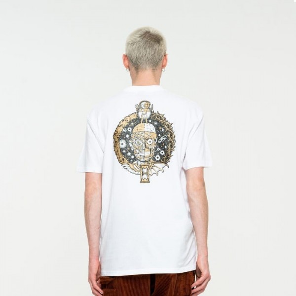 Santa Cruz Wooten Crest white 2023 camiseta