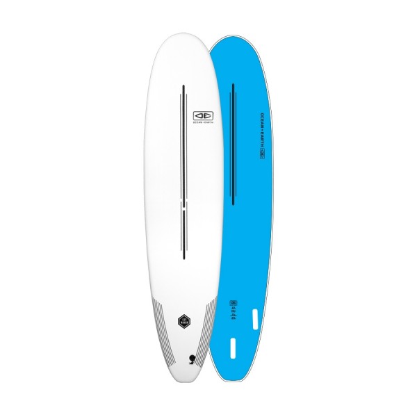 Ocean earth Ezi Rider 8.0" white tabla de surf Softboard